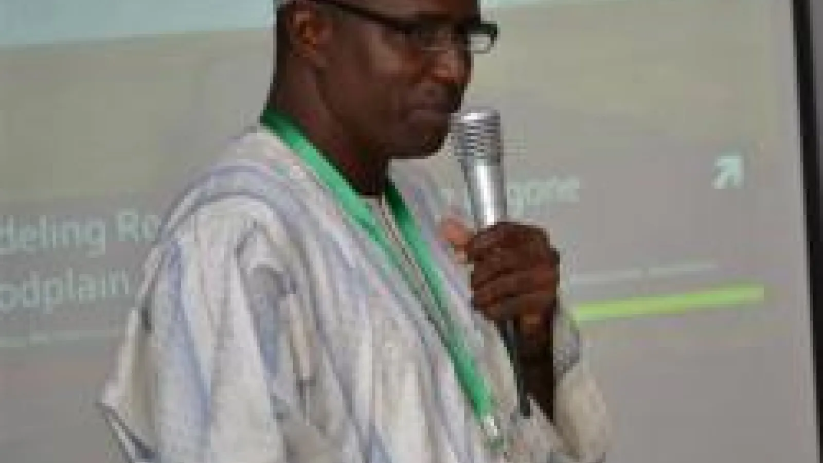 Speaker at conference